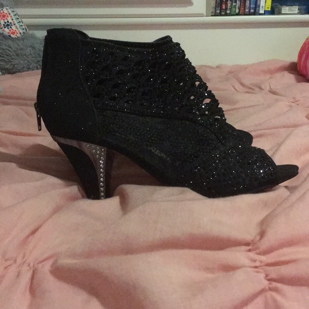 Black heels